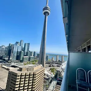 ***** Hotel Two Br Two Ba Face To Cn Tower Step To Rogers Centre Canada